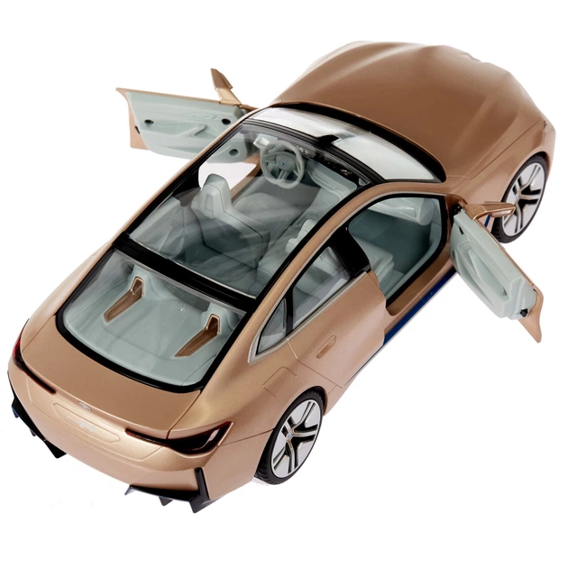 Машинка Rastar BMW i4 Concept 1:14 Коричневый - Фото 4 Машинка Rastar BMW i4 Concept 1:14 Коричневый - изображение 4