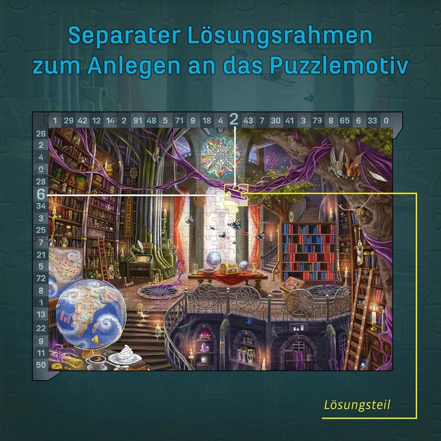 Puzzle Kosmos Biblioteka marzeń 500 elementów 684471 (4002051684471) - obraz 4