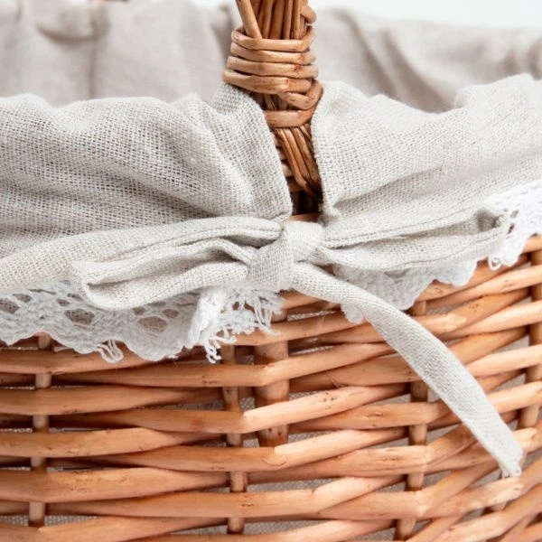 Koszyk wiklinowy Homla Carello 40 x 30 cm (5904183846965) - obraz 2