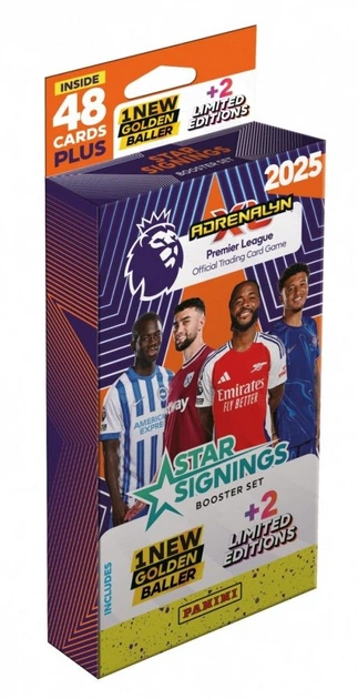 Karty kolekcjonerskie Panini Star Signing Premier League 2025 Adrenalyn XL (8051708015331) - obraz 1