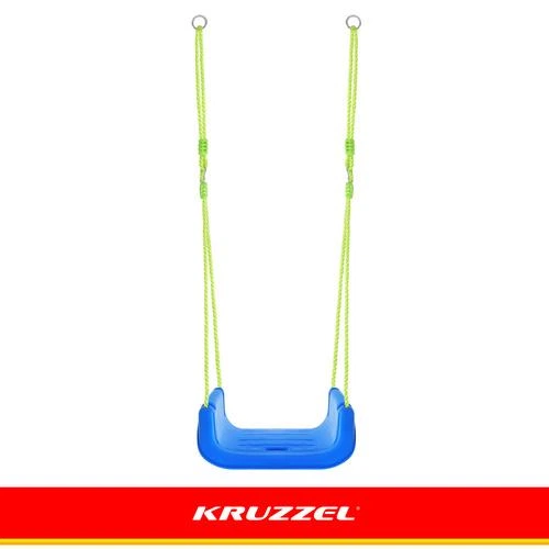 Дитяча гойдалка 3в1зелено-блакитна Kruzzel 27358 - зображення 7