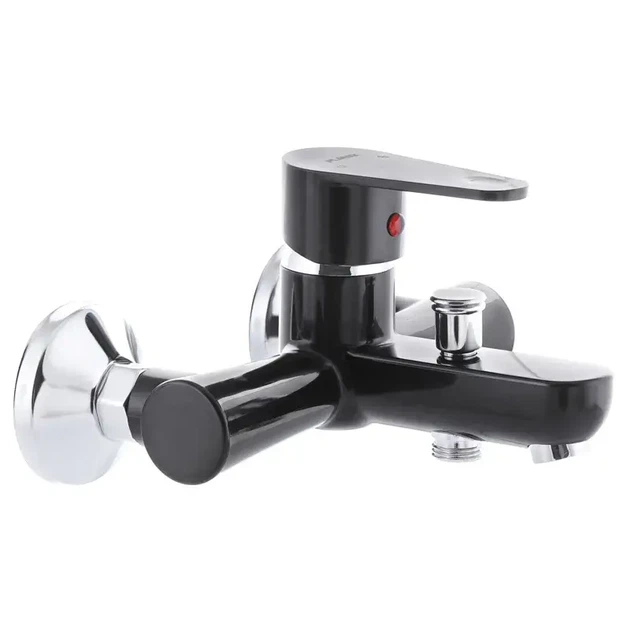 Смеситель для ванны Plamix Vega-009 однорычажный, чёрный (PM0574) - Фото 1 Смеситель для ванны Plamix Vega-009 однорычажный, чёрный (PM0574) - изображение 1