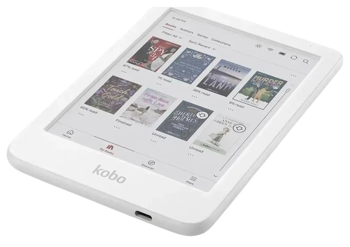 Czytnik ebooków Kobo Clara Colour 16GB White (N367-KU-WH-K-CK) - obraz 3