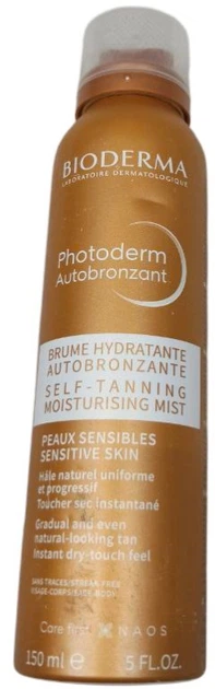 Міст для засмаги Bioderma Photoderm Self Tanning Moisturising Mist 150 мл (3701129803813) (955555915727265) - Уцінка - зображення 4