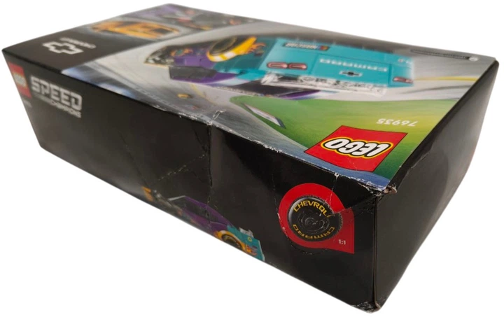 Конструктор LEGO Speed Campions NASCAR Next Gen Шевроле Камаро ZL1 328 елементів (76935) (955555910537024) - Уцінка - зображення 3