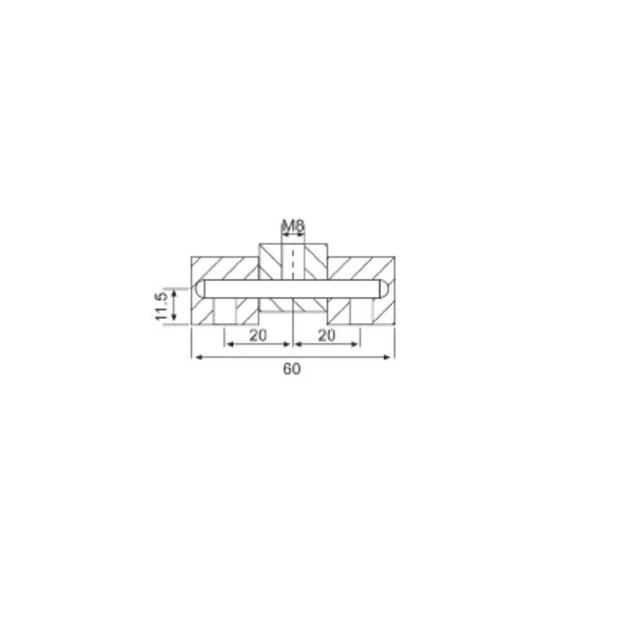 Завіса RZ 397-1-1 бічна Хром (00058667) - Фото 3 Завіса RZ 397-1-1 бічна Хром (00058667) - изображение 3