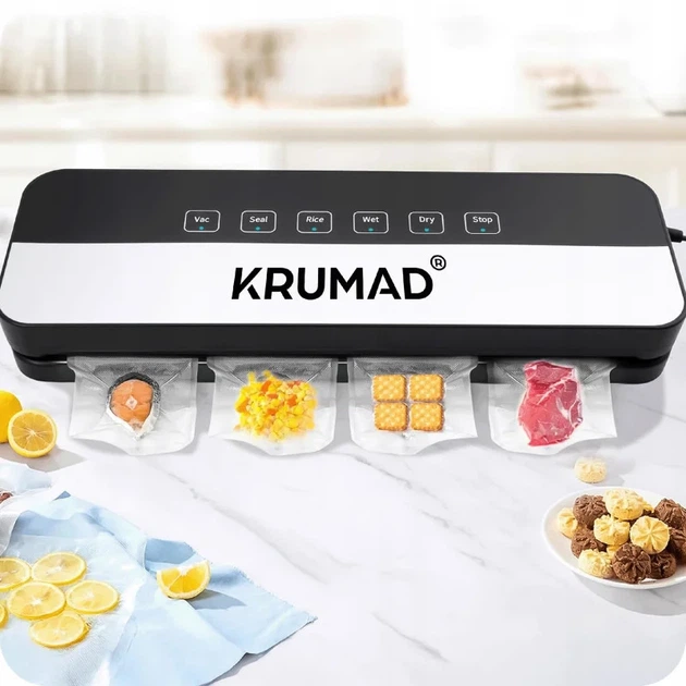 Вакуумний запаковувач для харчових продуктів KRUMAD + плівка KMD170 - изображение 3