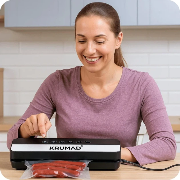 Вакуумний запаковувач для харчових продуктів KRUMAD + плівка KMD170 - изображение 6