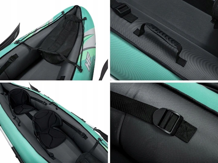 Надувний каяк на 2 особи Ventura Bestway 65052 Pump Paddle Bag МОДЕЛЬ 2025 - Фото 7 Надувний каяк на 2 особи Ventura Bestway 65052 Pump Paddle Bag МОДЕЛЬ 2025 - изображение 7