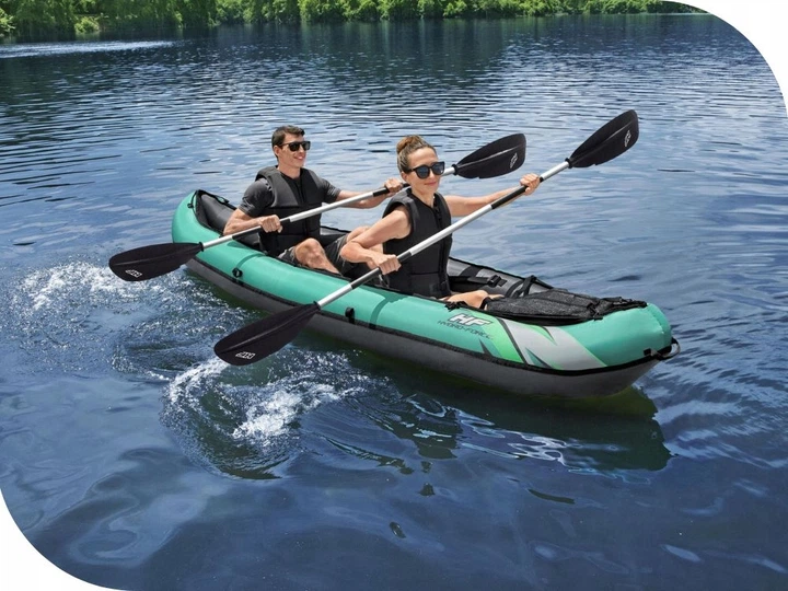 Надувний каяк на 2 особи Ventura Bestway 65052 Pump Paddle Bag МОДЕЛЬ 2025 - Фото 8 Надувний каяк на 2 особи Ventura Bestway 65052 Pump Paddle Bag МОДЕЛЬ 2025 - изображение 8