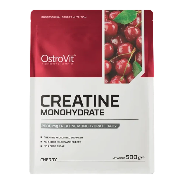 Креатин моногидрат OstroVit Creatine Monohydrate 500 г Вишня - изображение 2