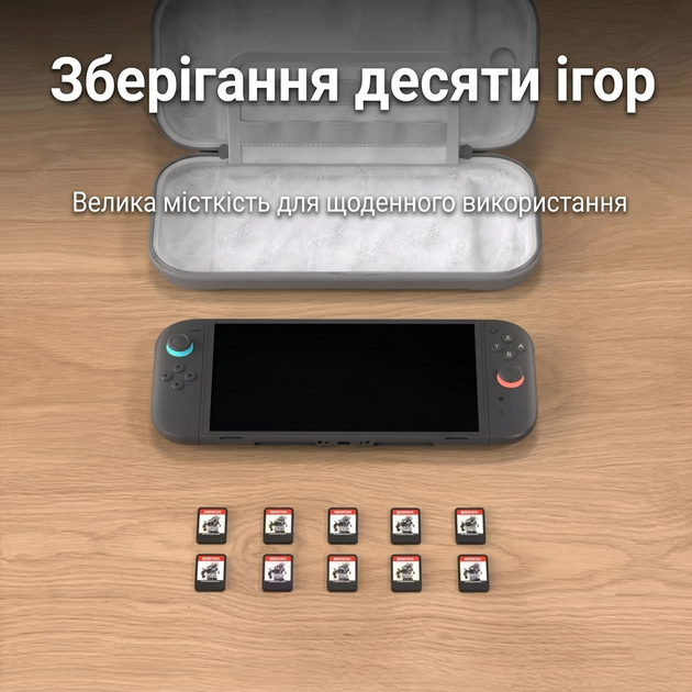 Захисний жорсткий кейс HAGIBIS для ігрової приставки Nintendo Switch 2 - Фото 2 Захисний жорсткий кейс HAGIBIS для ігрової приставки Nintendo Switch 2 - изображение 2