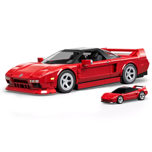 Машинка-конструктор Hot Wheels Brick Shop Elite Acura NSX 876