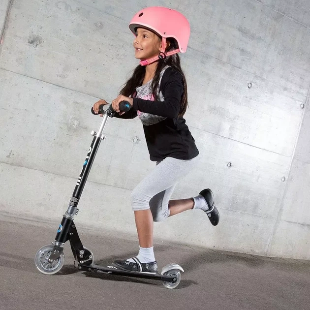 Самокат Micro серії Sprite LED чорний (SA0225) - Фото 12 Самокат Micro серії Sprite LED чорний (SA0225) - зображення 12