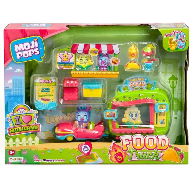 Игровой набор Moji Pops Фургончик с едой (PMPSB216IN80) - Фото 5 Игровой набор Moji Pops Фургончик с едой (PMPSB216IN80) - изображение 5