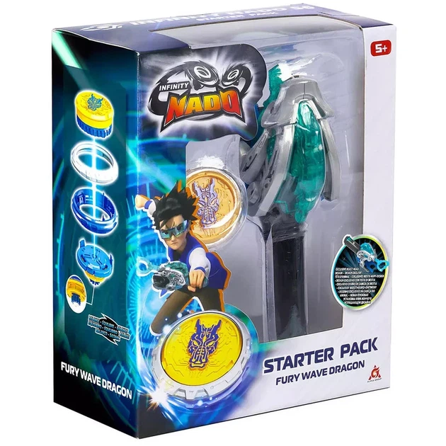 Волчок Infinity Nado VI Starter Pack Неистовый Дракон (EU654111) - Фото 11 Волчок Infinity Nado VI Starter Pack Неистовый Дракон (EU654111) - изображение 11