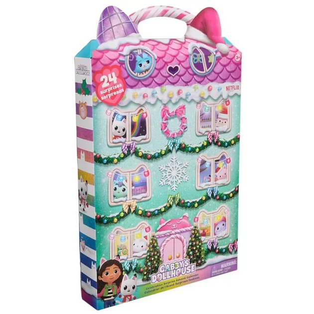 Адвент-календарь Gabby's Dollhouse Праздничный сюрприз (SM36245/6071068) - Фото 9 Адвент-календарь Gabby's Dollhouse Праздничный сюрприз (SM36245/6071068) - изображение 9