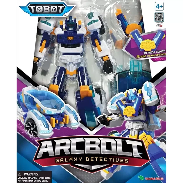 Трансформер Tobot Детективы Галактики С2 Аркболт (301113) - изображение 12