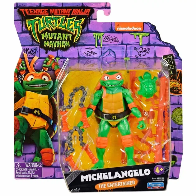 Фигурка TMNT Микеланджело 11 см (83283) - изображение 10