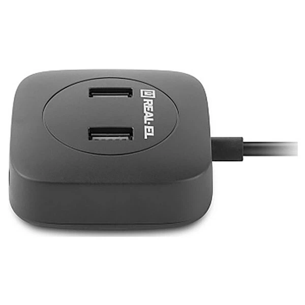 USB Hub REAL-EL HQ-177, USB, Чорний - 499731 - Фото 5 USB Hub REAL-EL HQ-177, USB, Чорний - 499731 - зображення 5