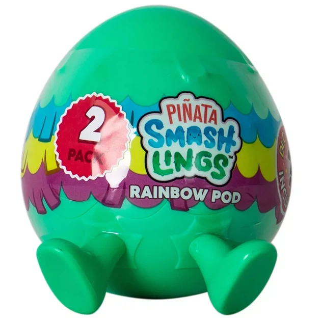 Набір фігурок-сюрпризів в яйці Pinata Smashlings Веселі герої 2в1 (SL2009) - зображення 4