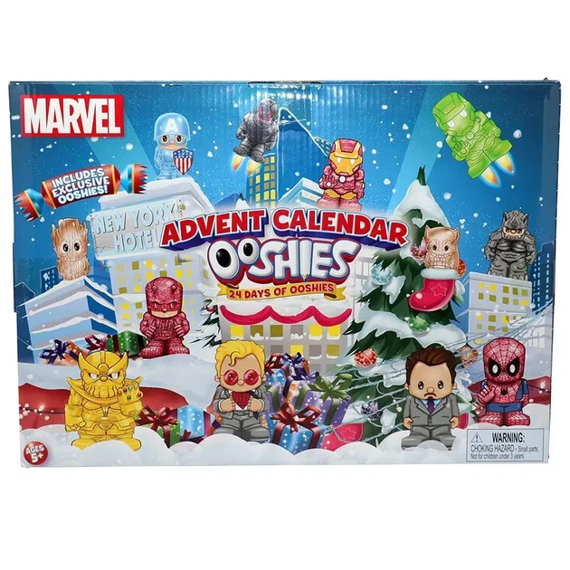 Адвент-календарь с фигурками Ooshies Marvel (23296) - изображение 5