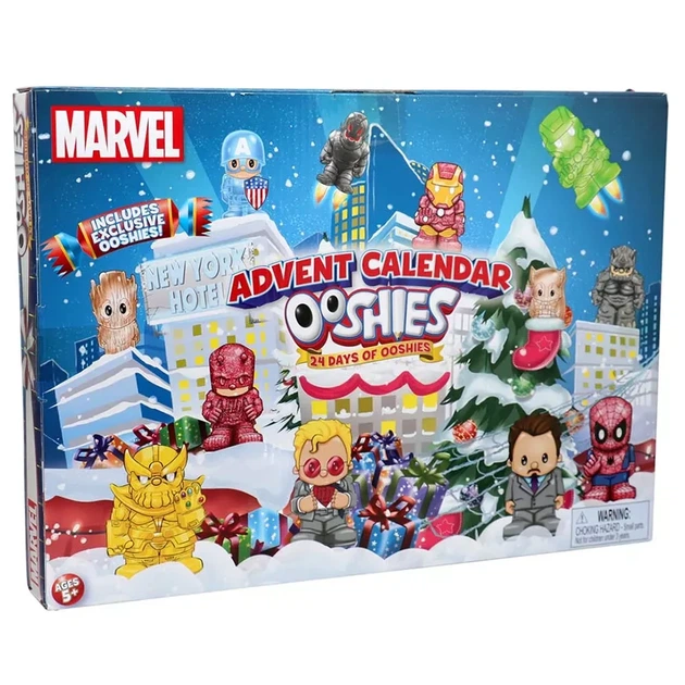Адвент-календарь с фигурками Ooshies Marvel (23296) - изображение 6