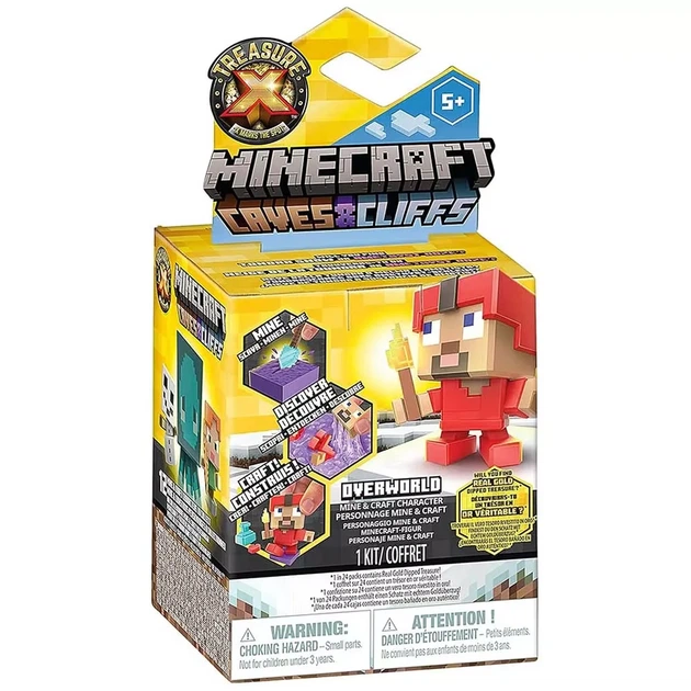 Фигурка-cюрприз Treasure Minecraft Пещеры и скалы Надземный мир (123620) - изображение 7