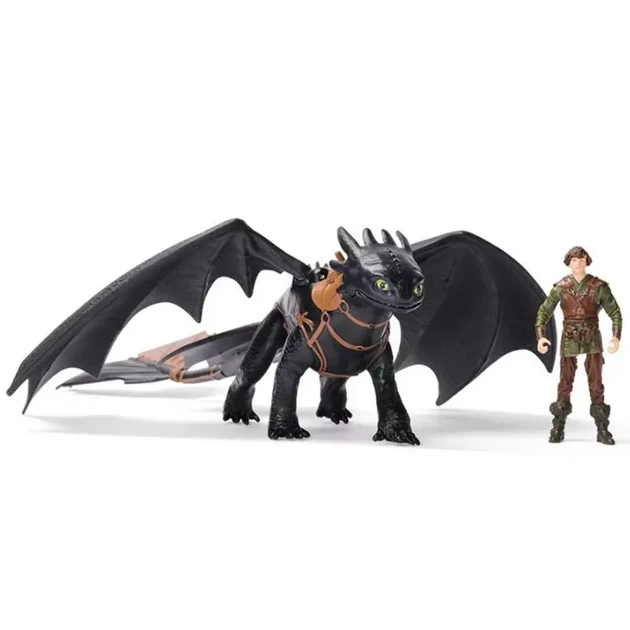 Набор фигурок Dragons Как приручить дракона Беззубик и Иккинг (SM66663/6074007) - Фото 7 Набор фигурок Dragons Как приручить дракона Беззубик и Иккинг (SM66663/6074007) - изображение 7