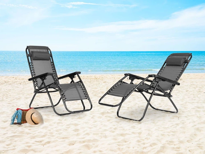 Leżak ModernHome by Multistore ZRL009 GRAY - obraz 7