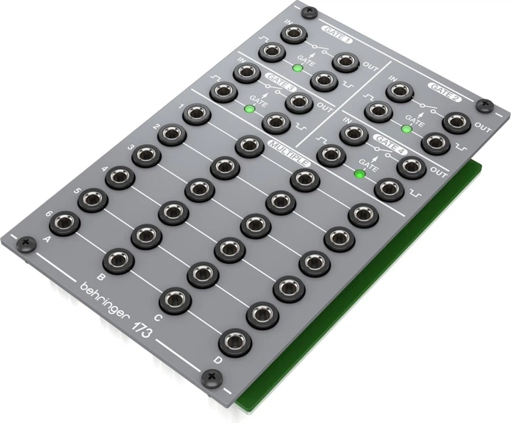 Moduł syntezatora Behringer 173 Quad Gate/Multiples (4033653032148) - obraz 3