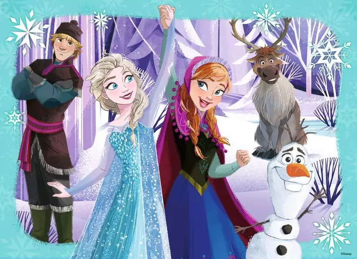 Zestaw puzzli Ravensburger Disney Kraina Lodu 4 x 100 elementów 12004318 (4005555043188) - Zdjęcie 3 Zestaw puzzli Ravensburger Disney Kraina Lodu 4 x 100 elementów 12004318 (4005555043188) - obraz 3