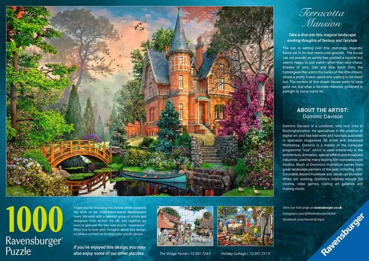 Пазл Ravensburger Маєток 1000 елементів 12001717 (4005555017172) - зображення 4