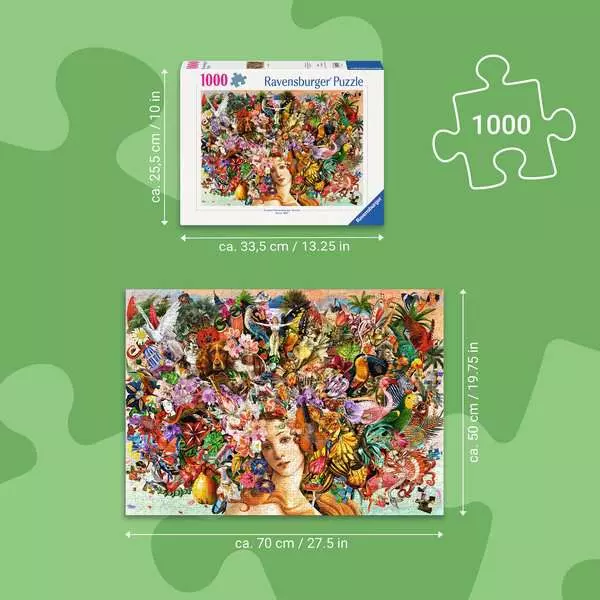 Пазл Ravensburger Пристрасть 1000 елементів 12001850 (4005555018506) - зображення 3
