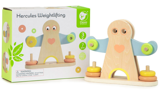 Zabawka-sortownica Classic World Wooden Hercules Scale 7 el 20147 (6927049021473) - obraz 5