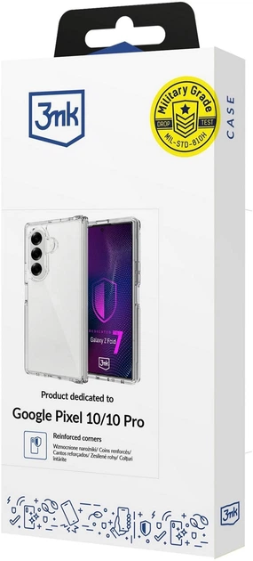 Etui 3MK Armor Case do Samsung Galaxy Z Fold7 Transparent (5903108678247) - obraz 2