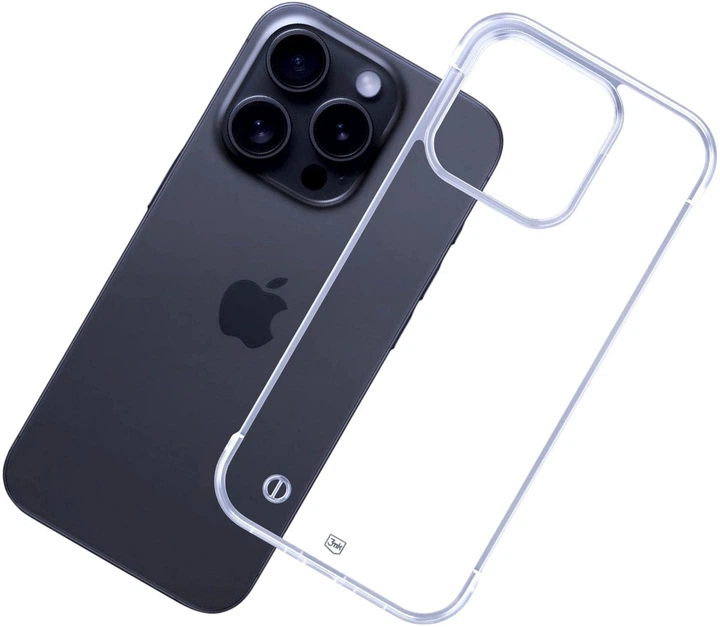 Панель 3MK Just20g Clear Case для Apple iPhone 13 Pro Clear (5903108609388) - зображення 2