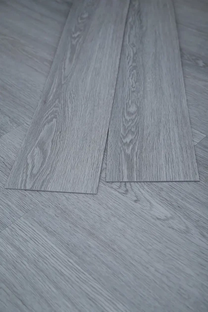 Клеевая виниловая плитка LVT Stone Floor Светло-серый дуб, 8071-1 2,5 мм влагостойкая - изображение 7
