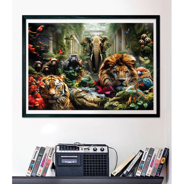 Пазл Clementoni: High Quality Collection — Mystic Jungle / Мистические джунгли (1000 элементов) — 39987 - изображение 3