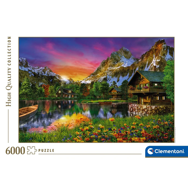 Пазл Clementoni: High Quality Collection — Alpine Lake / Альпийское озеро (6000 элементов) — 36531 - изображение 2