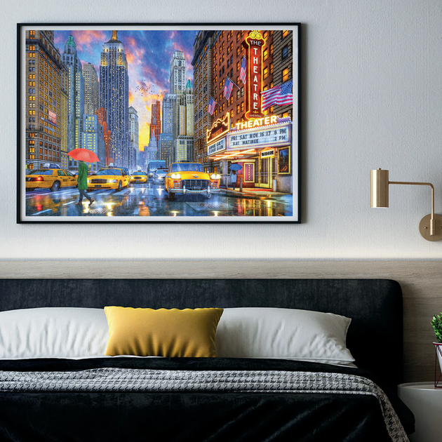 Пазл Clementoni: High Quality Collection — Rainy Manhattan / Дощовий Мангеттен (2000 елементів) — 32086 - зображення 4