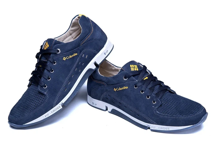 Мужские летние кроссовки Nubuck Denim - натуральная кожа с перфорацией 43 - Фото 7 Мужские летние кроссовки Nubuck Denim - натуральная кожа с перфорацией 43 - изображение 7