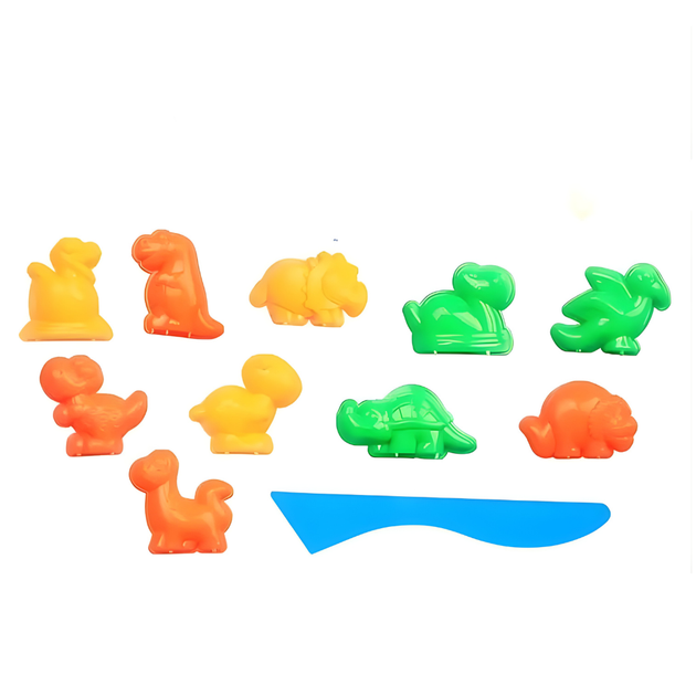 Набор детский кинетический песок Dino Family игровая масса с формами для творчества JDT-0849281 - Фото 5 Набор детский кинетический песок Dino Family игровая масса с формами для творчества JDT-0849281 - изображение 5