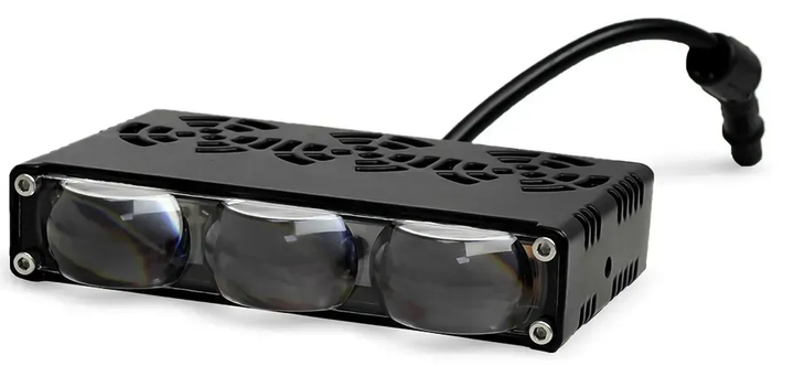 Світлодіодні фари External SpotLight L27 55W на три лінзи W-Y-Multicolor 12-80V - зображення 2