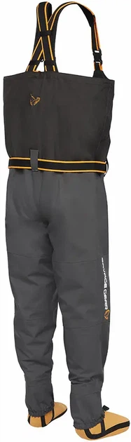Вейдерси Savage Gear SG8 Zip Chest SF W XXL 45-47/10-12 MN ц:black (185569) 1854.45.21 - изображение 4