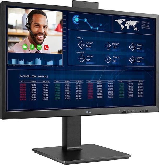 Моноблок LG AiO Thin Client 24 24CQ651I6P (24CQ651I-6P.AEU) Black - зображення 4