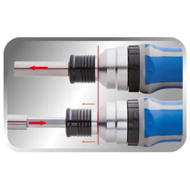 Набір викруток 16 в 1 (PH, PZ, SL, Hex, Torx) у тубусі - зображення 4