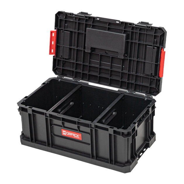Ящик для інструментів QBRICK SYSTEM TWO TOOLBOX Alu VARIO 560 x 320 x 240 - зображення 2