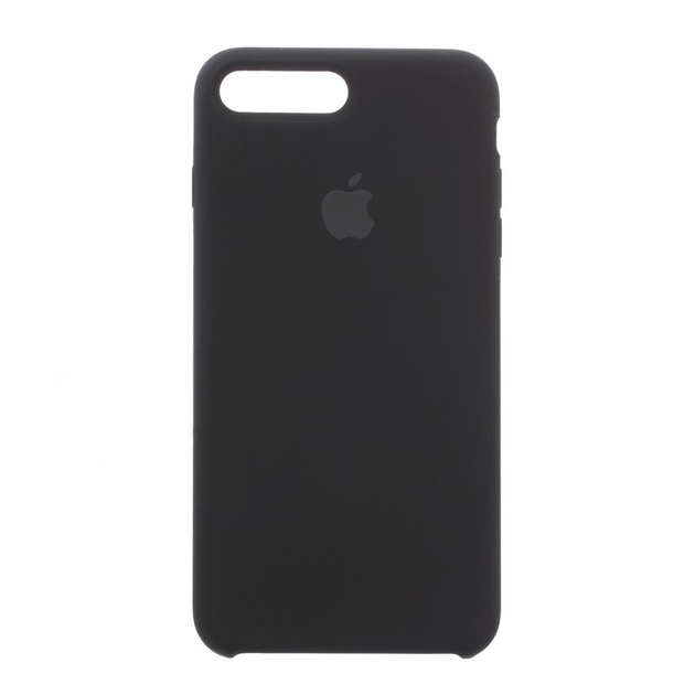 Силиконовый чехол для iPhone 8 Plus/7 Plus Black - Фото 1 Силиконовый чехол для iPhone 8 Plus/7 Plus Black - изображение 1