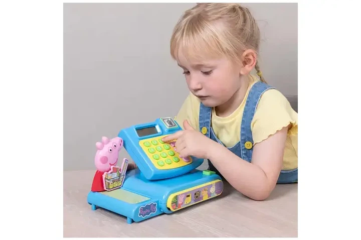 Касовий апарат 1684937 PEPPA на батарейках, музика Peppa Roleplay - Фото 5 Касовий апарат 1684937 PEPPA на батарейках, музика Peppa Roleplay - зображення 5